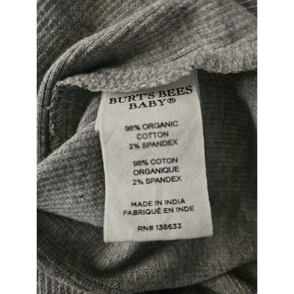 NWT Burt’s Bees Mens Pajamas Loungeware XL Two-Piece Set Henley Top Strip Pant - Picture 8 of 9